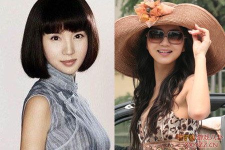 娱圈女星胸部大小伸缩似皮球